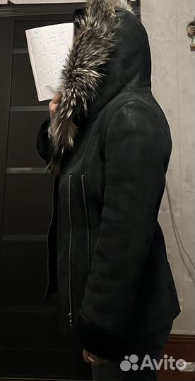 Дубленка натуральная женская 42 44