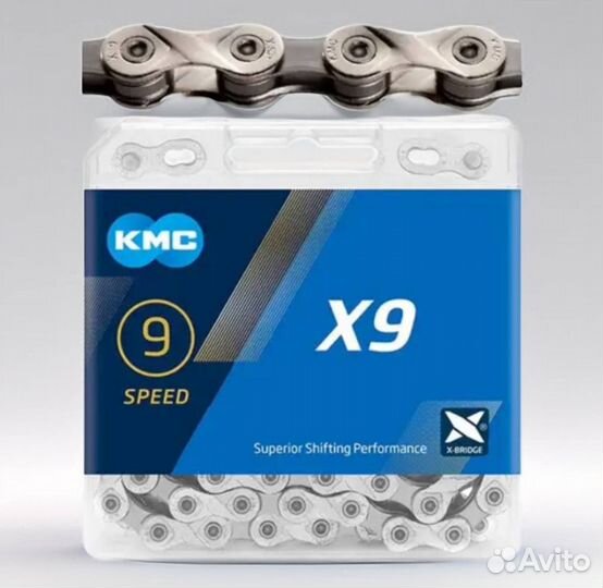 Цепь KMC X9 новая