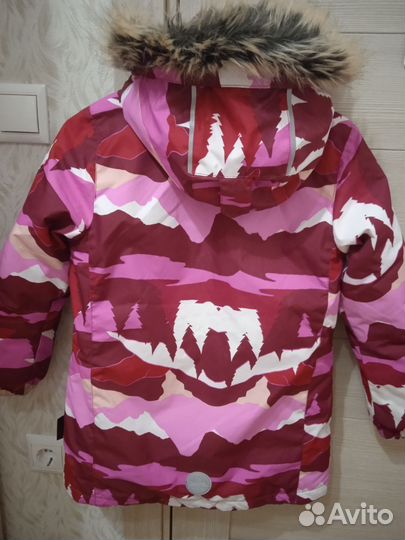 Куртка для девочки зимняя, р. 128 (+6) lassie