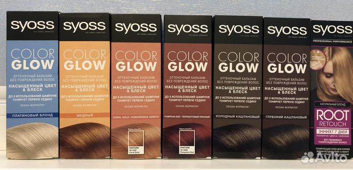 Краска для волос Syoss color glow