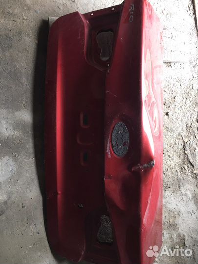 Крышка багажника kia rio 3 бу
