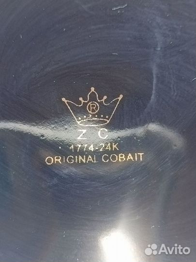 Чайный сервиз cobalt Чехия