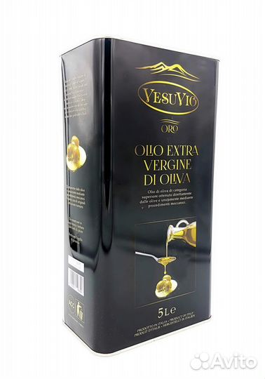 Масло оливковое 5л Vesuvio Olio Extra Vergine