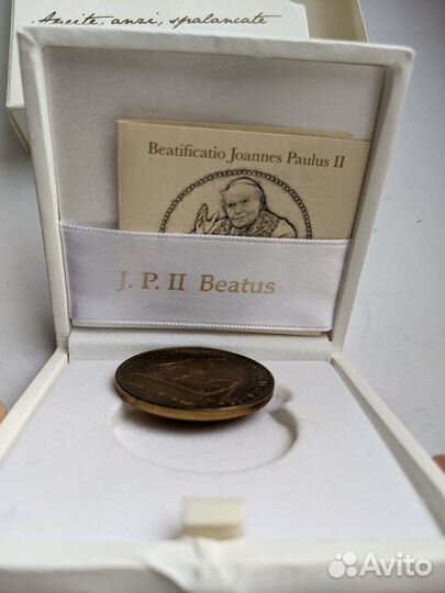 Монета Ватикан Иоанн Павел II