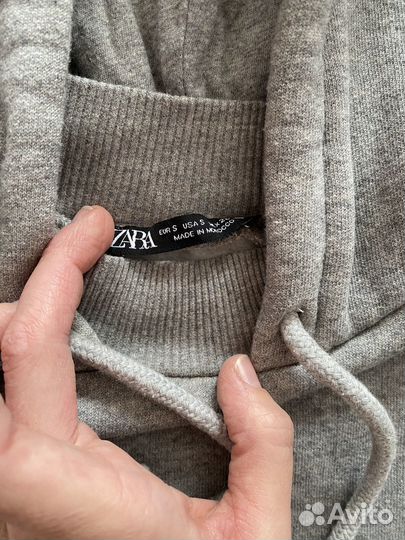 Толстовка укороченная zara