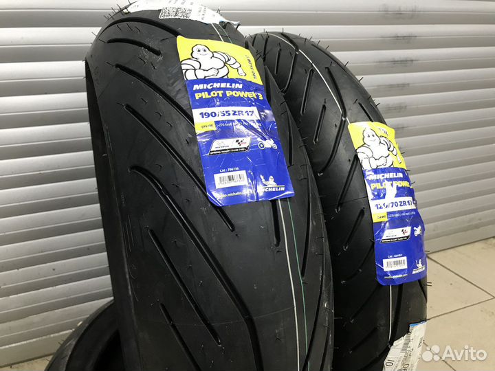 Мото Michelin Power 3 190 55 17
