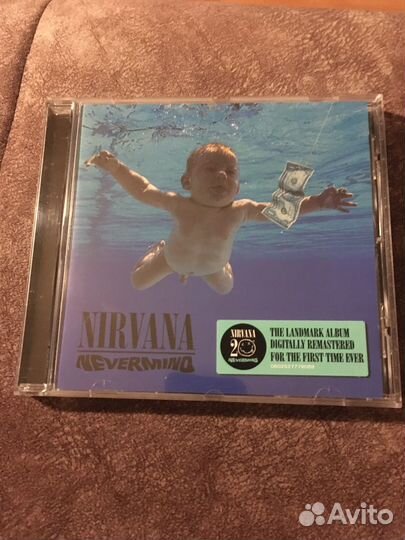Cd диски фирменные nirvana