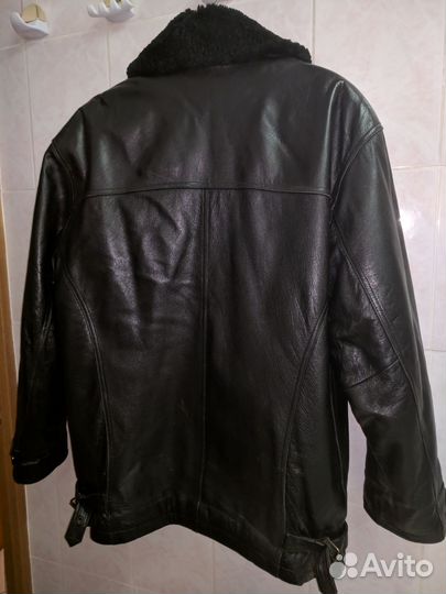 Куртка кожаная 
