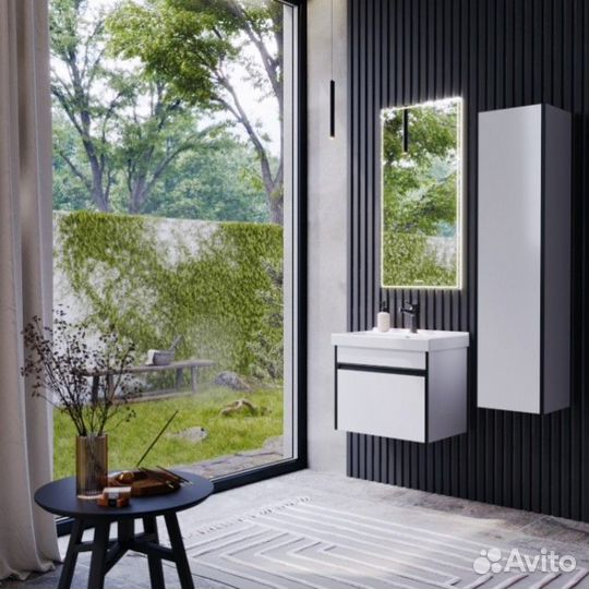 Тумба с раковиной Aqwella Urban URB0105W+4630055557578