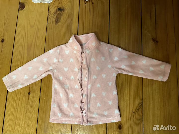 Флисовая кофта mothercare 80