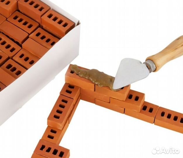 Конструктор из настоящих кирпичиков