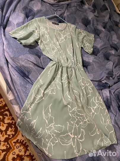 Платье легкое бирюзовое