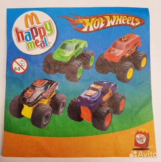 Hot Wheels Happy Meal McDonalds 2008