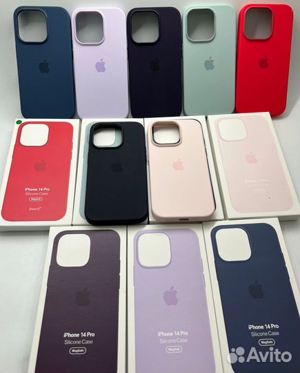 Силиконовый чехол iPhone MagSafe Premium 13-14