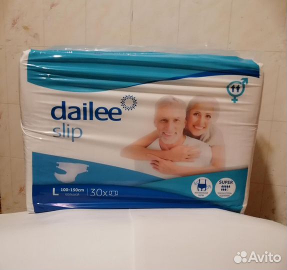 Памперсы/подгузники для взрослых Dailee Super XL