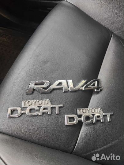 Шильдик toyota RAV4,D-CAT