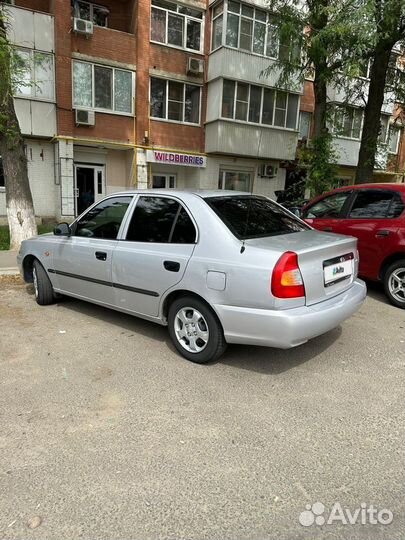 Hyundai Accent 1.5 МТ, 2006, 189 000 км
