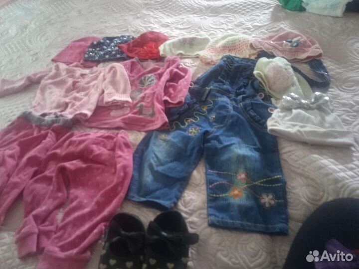 Вещи пакетом на девочку 1 год