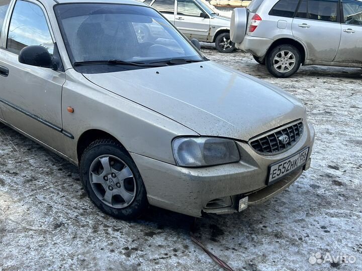 Разбор hyundai accent МКПП