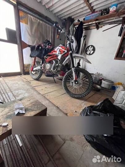 Питбайк kayo TT125EM (механ. сцепл. эл. стартер)