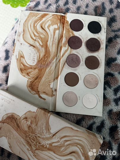 Палетка теней zoeva германия