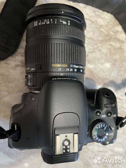 Фотоаппарат Canon EOS 600D Sigma DC 17-70mm
