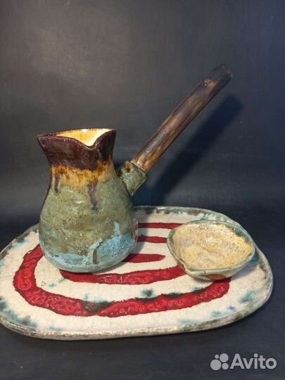 Турка для кофе керамика