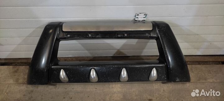 Mitsubishi outlander xl накладка на бампер