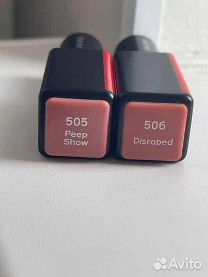Помада матовая shiseido