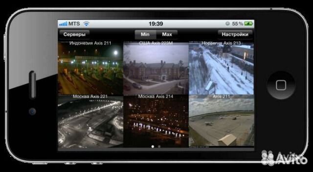 Установка видеонаблюдения