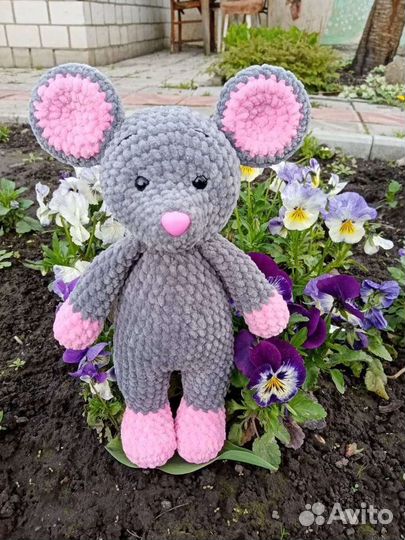 Вязаные игрушки ручной работы