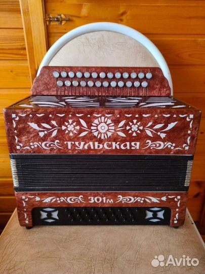 Гармонь тульская 301м до диез