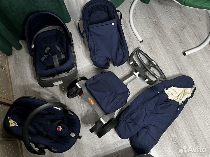 Коляска Stokke xplory v5 3в1 +много допов