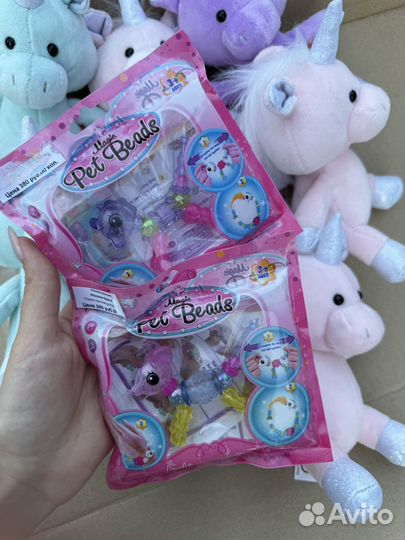 Мягкая игрушка единорог опт