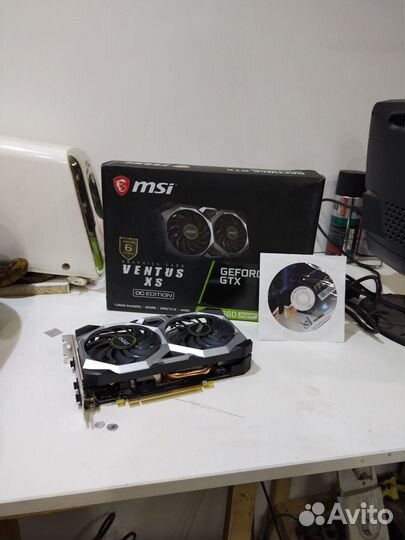 Видеокарта gtx 1660 6gb MSI