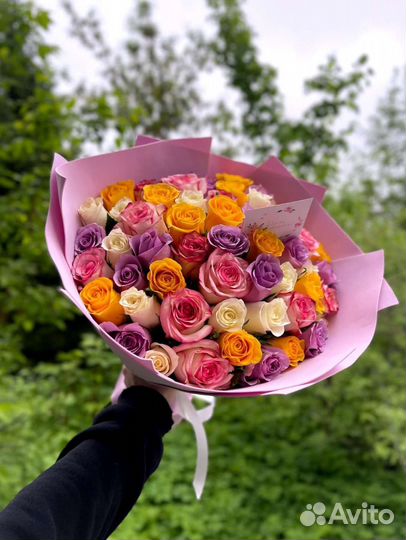 101 Роза Букеты 31 51 101 Роза