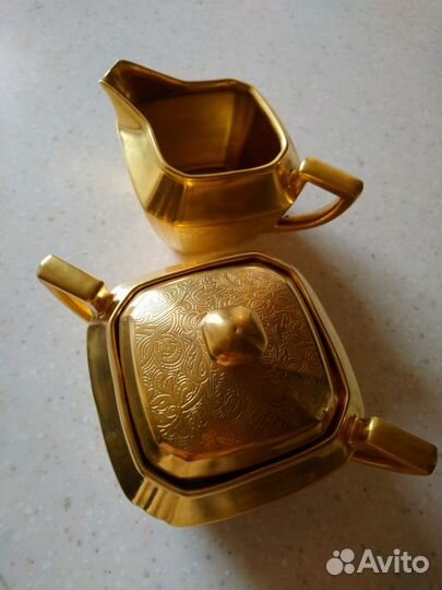 Сахарница и сливочник винтаж