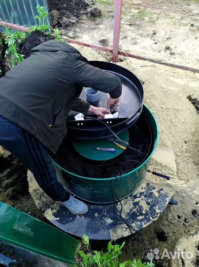 Септик с монтажом