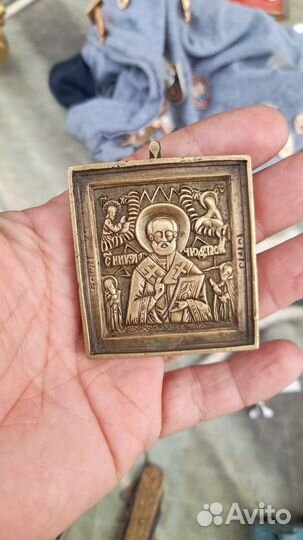 Икона николай чудотворец 19 век