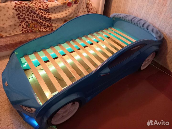Детская кроватка машинка бу