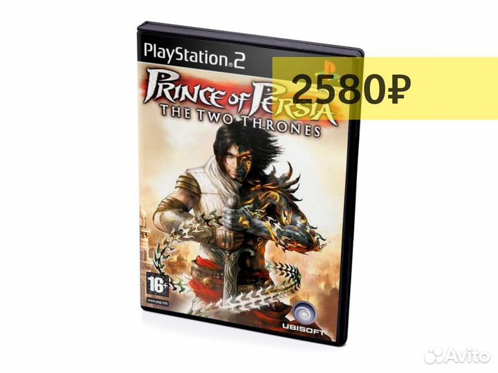 Prince of Persia The Two Thrones, б/у, английский