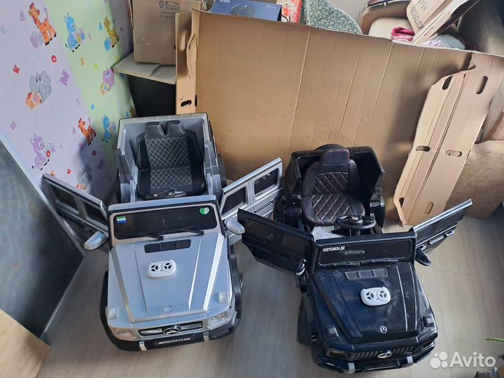 Детский электромобиль mercedes benz g63 amg