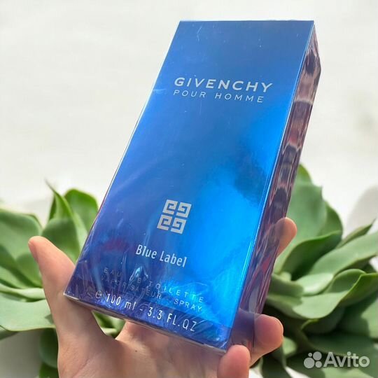 Пряные духи Givenchy Pour Homme Blue Label