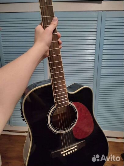 Электроакустическая гитара naranda DG220CE