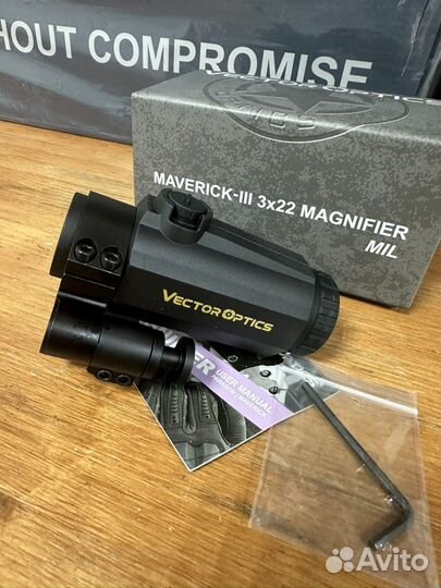 Магнифер Vector Optics Maverick-III 3x22 MIL