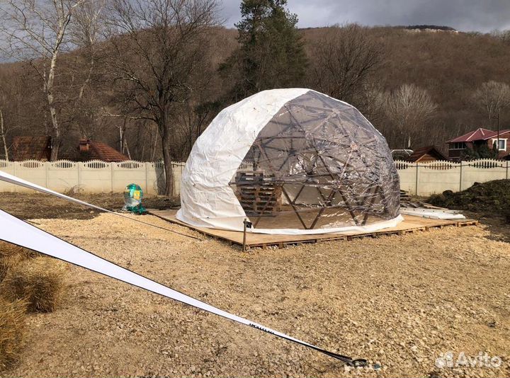Геокупол для глемпинга