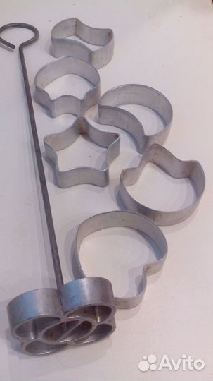 Формы для выпечки хвороста и печенья.СССР