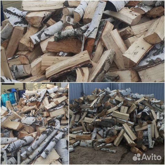 Дрова колотые камаз газель берёза дуб, смешанные