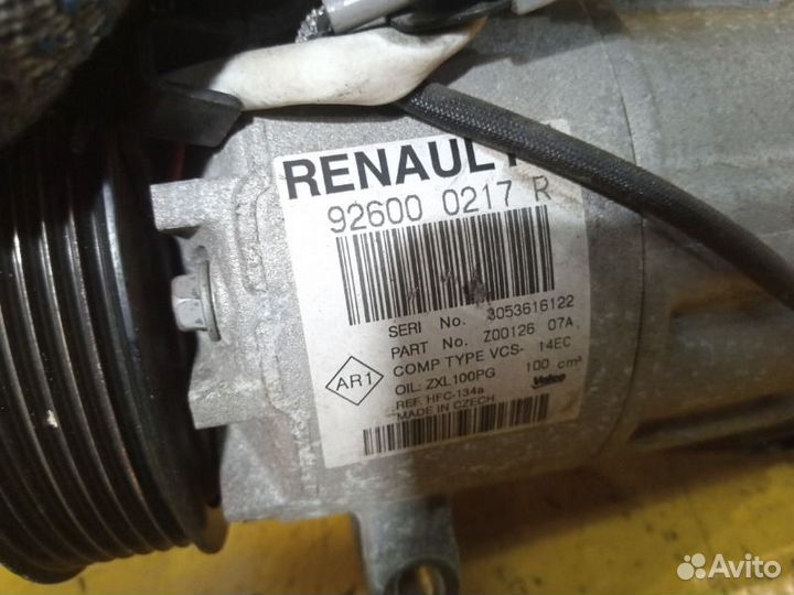 Компрессор кондиционера Renault Clio 4 H5F-D403