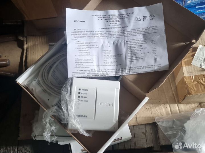 Преобразователь интерфейсов usb rs485